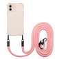 Four-corner Shockproof TPU Phone Case with Lanyard