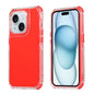Dreamland 3 in 1 Solid Color Transparent Frame PC + TPU Phone Case