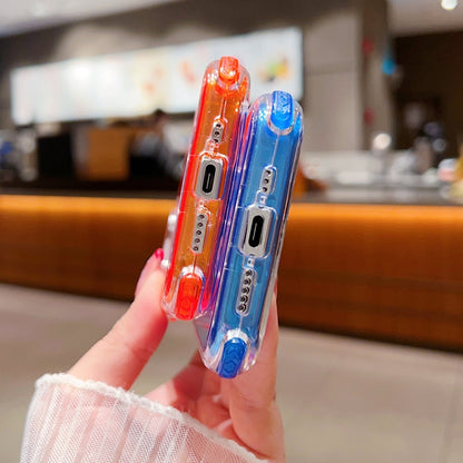 Dreamland 3 in 1 Clear Color Transparent Frame PC + TPU Phone Case