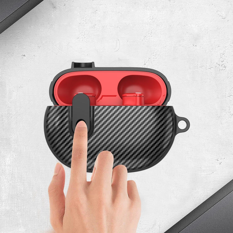 Switch Carbon Fiber Wireless Earphones Protective Case