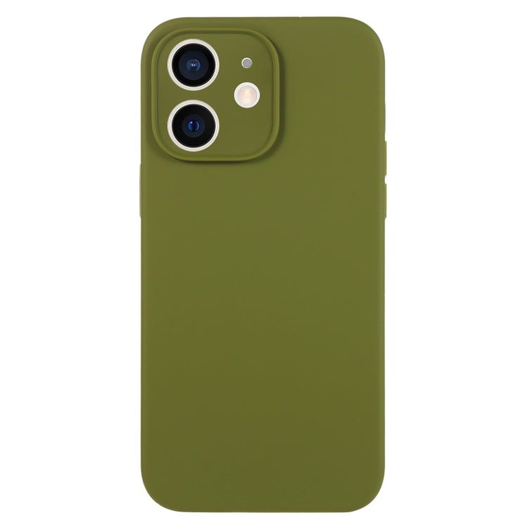 Pure Color Liquid Silicone Fine Pore Phone Case