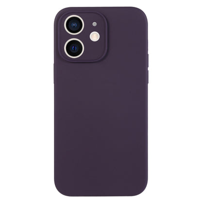Pure Color Liquid Silicone Fine Pore Phone Case
