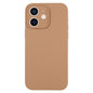 Pure Color Liquid Silicone Fine Pore Phone Case