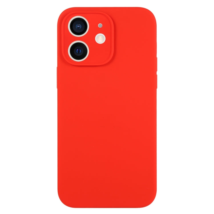 Pure Color Liquid Silicone Fine Pore Phone Case