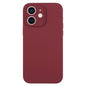 Pure Color Liquid Silicone Fine Pore Phone Case