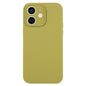 Pure Color Liquid Silicone Fine Pore Phone Case