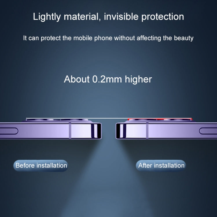 50pcs Tempered Glass Back Camera Film