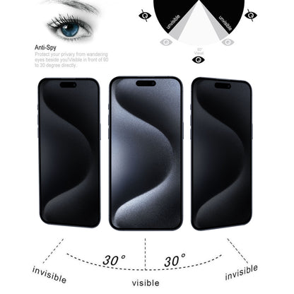 25pcs Full Cover Anti-spy Silk Screen Tempered Glass Film