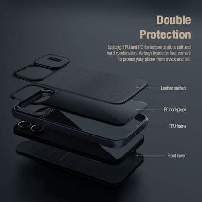 NILLKIN QIN Series Pro Fabric Textured Leather Phone Case