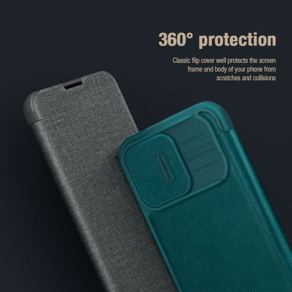 NILLKIN QIN Series Pro Fabric Textured Leather Phone Case