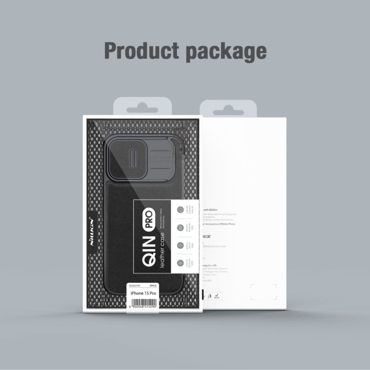NILLKIN QIN Series Pro Fabric Textured Leather Phone Case