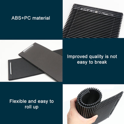 Car Rear Storage Box Water Cup Holder Cover Armrest Box Curtain Cup Holder 3C8855977C, For Volkswagen Magotan B6 / B7 / CC