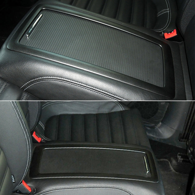 Car Rear Storage Box Water Cup Holder Cover Armrest Box Curtain Cup Holder 3C8855977C, For Volkswagen Magotan B6 / B7 / CC