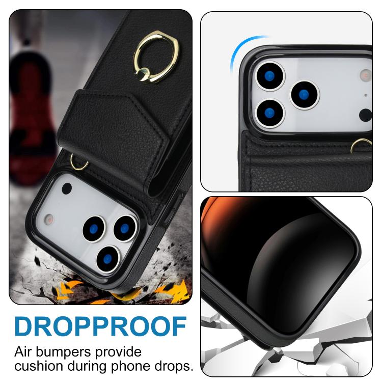 Ring Holder RFID Card Slot Phone Case