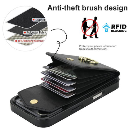 Ring Holder RFID Card Slot Phone Case