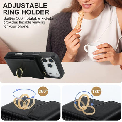 Ring Holder RFID Card Slot Phone Case
