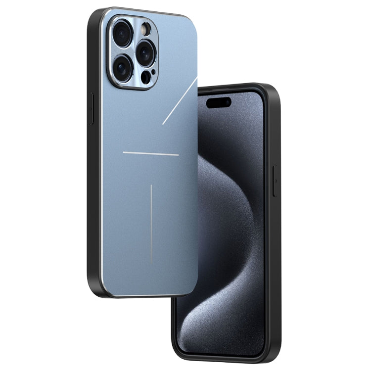 R-JUST RJ52 3-Line Style Metal TPU Shockproof Phone Case