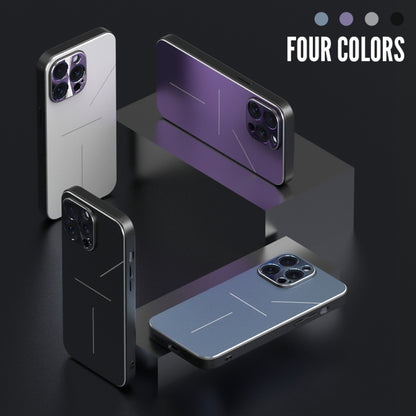 R-JUST RJ52 3-Line Style Metal TPU Shockproof Phone Case