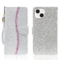 Glitter Powder Filp Leather Phone Case