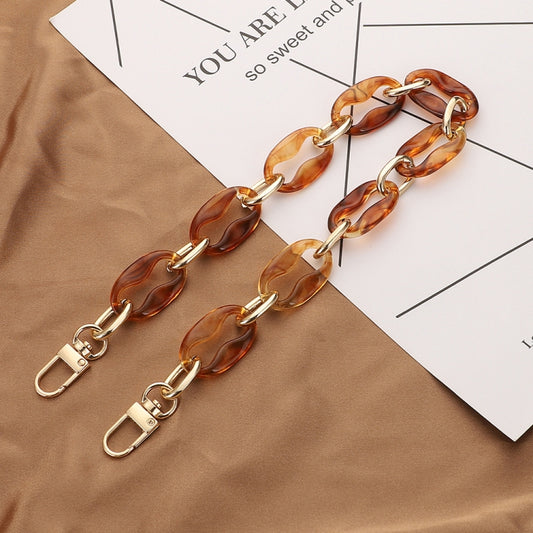L203 Acrylic Resin Chain Phone Lanyard With Gasket