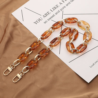 L203 Acrylic Resin Chain Phone Lanyard With Gasket