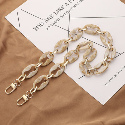 L203 Acrylic Resin Chain Phone Lanyard With Gasket
