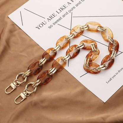 L203 Acrylic Resin Chain Phone Lanyard With Gasket