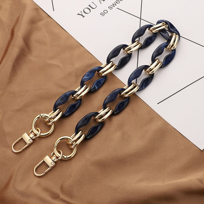 L203 Acrylic Resin Chain Phone Lanyard With Gasket