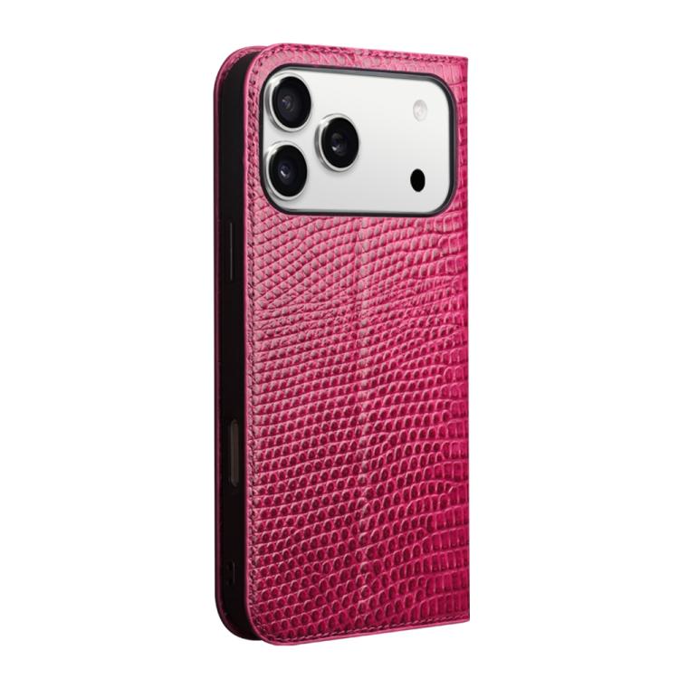 QIALINO Little Crocodile Texture Genuine Leather Phone Case