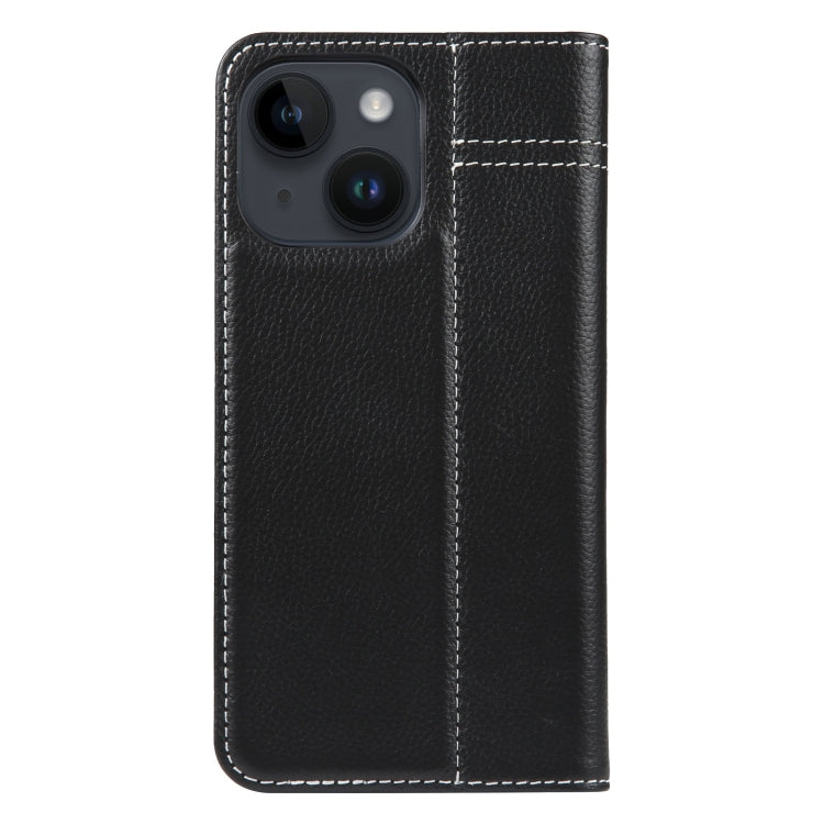 GEBEI Top-grain Horizontal Flip Leather Phone Case