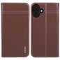 GEBEI Top-grain Horizontal Flip Leather Phone Case