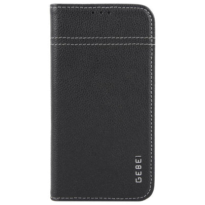 GEBEI Top-grain Horizontal Flip Leather Phone Case