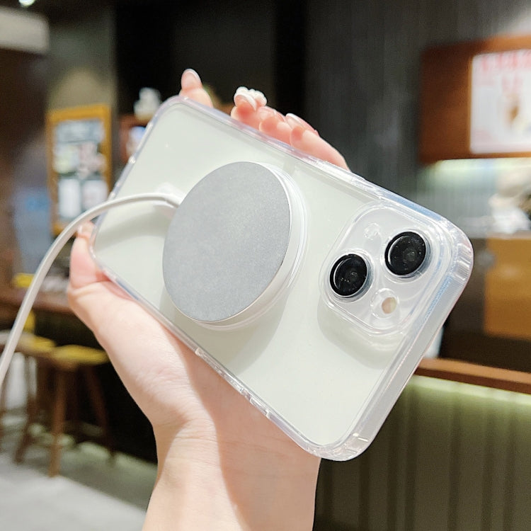 Acrylic MagSafe Magnetic Lens Film Protection Phone Case