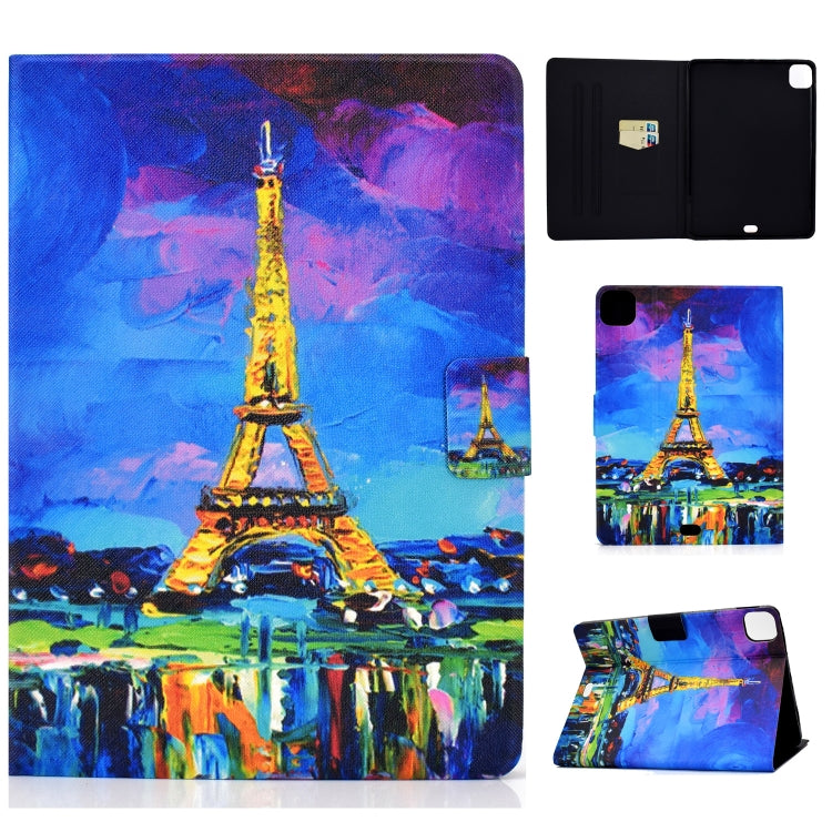 TPU Electric Pressed Horizontal Flip Leather Case with Holder & Card Slot & Sleep / Wake-up Function, For iPad 10.2 / 10.5 / iPad Air 10.5 2019, For iPad Air / Air 2  / iPad 9.7 2017 / 2018, For iPad Pro 11 2020 / 2018����������������������������������...