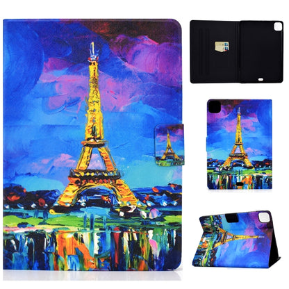 TPU Electric Pressed Horizontal Flip Leather Case with Holder & Card Slot & Sleep / Wake-up Function, For iPad 10.2 / 10.5 / iPad Air 10.5 2019, For iPad Air / Air 2  / iPad 9.7 2017 / 2018, For iPad Pro 11 2020 / 2018����������������������������������...