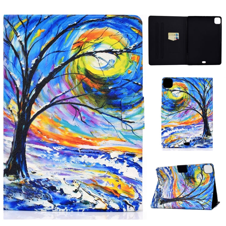 TPU Electric Pressed Horizontal Flip Leather Case with Holder & Card Slot & Sleep / Wake-up Function, For iPad 10.2 / 10.5 / iPad Air 10.5 2019, For iPad Air / Air 2  / iPad 9.7 2017 / 2018, For iPad Pro 11 2020 / 2018����������������������������������...