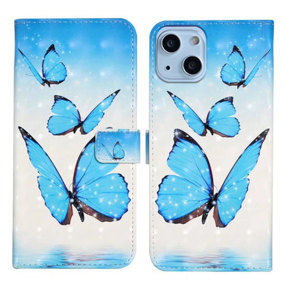 Oil Embossed 3D Drawing Leather Phone Case