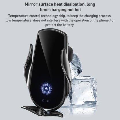 M1 Electric Opening/Closing Wireless Fast Charging Air Outlet Car Holder