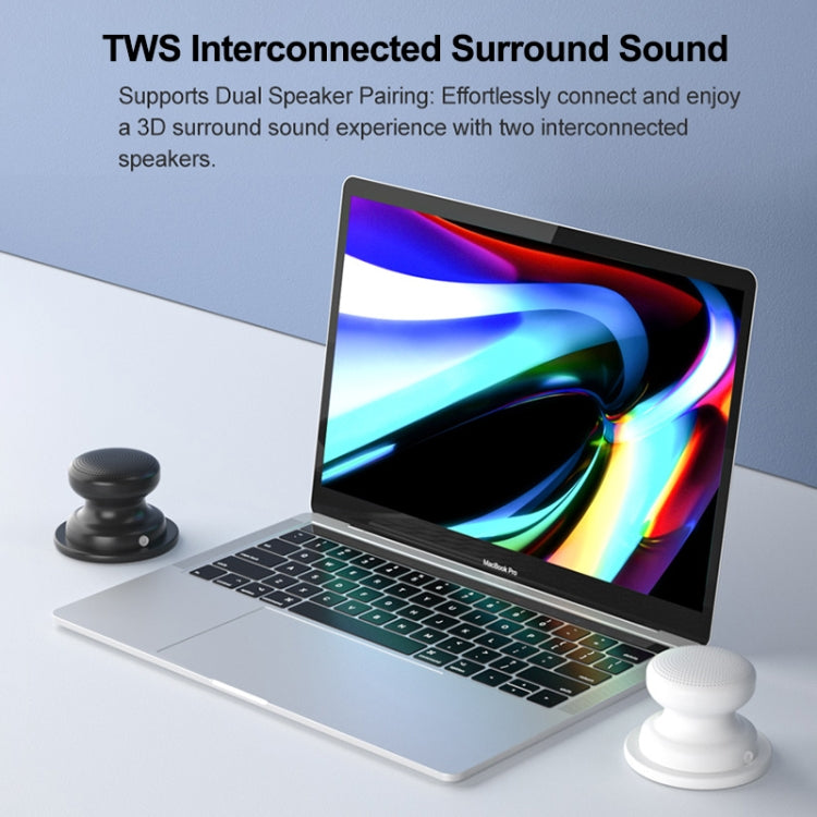 EWA A117 Portable Mini Magnetic Phone Holder Bluetooth Metal Speaker