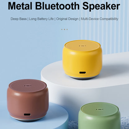 EWA A126 Mini Bluetooth 5.0 Bass Radiator Metal Speaker