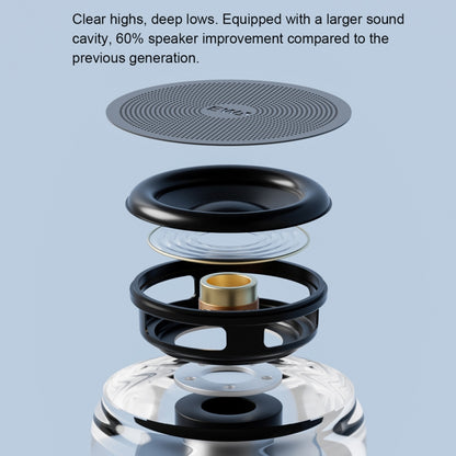 EWA A126 Mini Bluetooth 5.0 Bass Radiator Metal Speaker