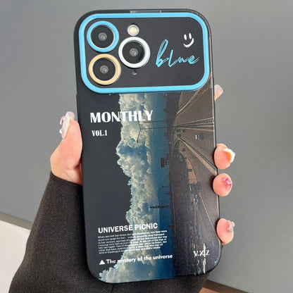 Scenery Pattern Large Window TPU Phone Case