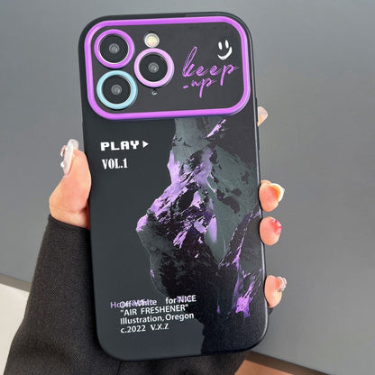 Scenery Pattern Large Window TPU Phone Case