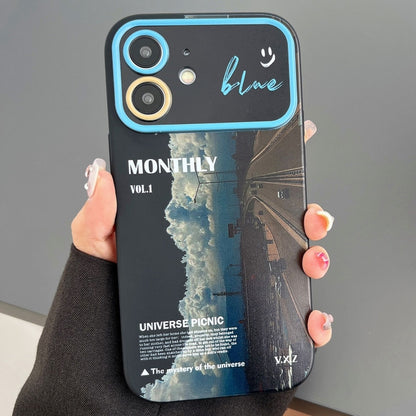 Scenery Pattern Large Window TPU Phone Case