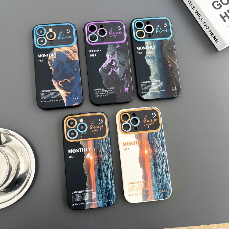 Scenery Pattern Large Window TPU Phone Case