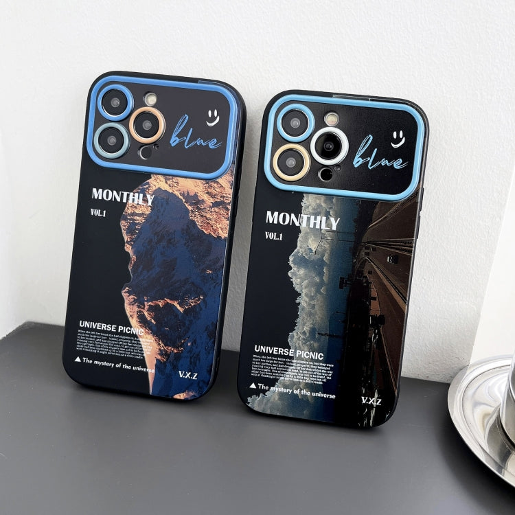 Scenery Pattern Large Window TPU Phone Case