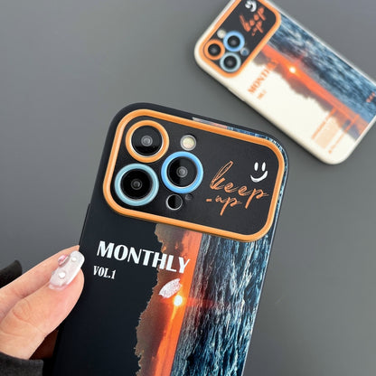 Scenery Pattern Large Window TPU Phone Case