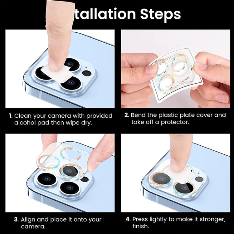 Tempered Glass CD Texture Back Camera Film