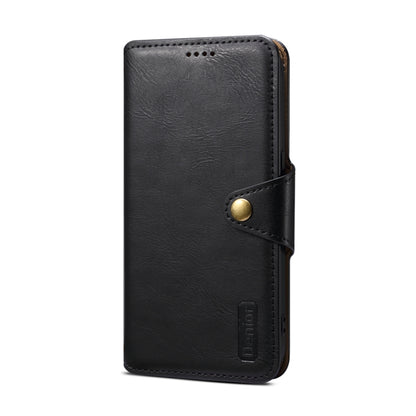 Denior Cowhide Texture Wallet Style Leather Phone Case