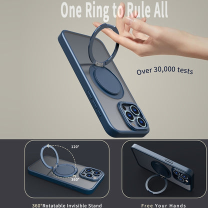 360-degree Rotating MagSafe Magnetic Holder Phone Case